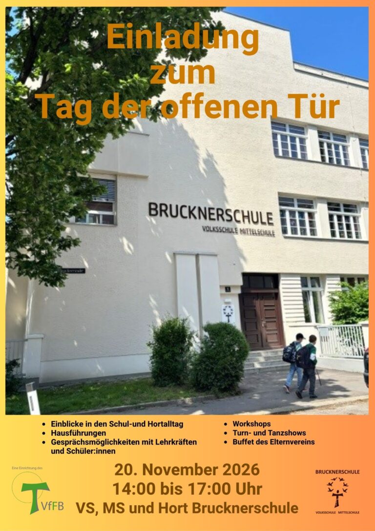 Einladung Tag der offenen Tür Mittelschule